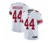 Youth Nike New York Giants #44 Mark Herzlich Vapor Untouchable Limited White NFL Jersey