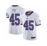 Youth Nike New York Giants #45 Will Tye Limited White Rush NFL Jersey