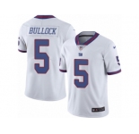 Youth Nike New York Giants #5 Randy Bullock Limited White Rush NFL Jersey