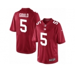 Youth Nike New York Giants #5 Robbie Gould Limited Red Alternate NFL Jersey