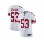Youth Nike New York Giants #53 Harry Carson Vapor Untouchable Limited White NFL Jersey