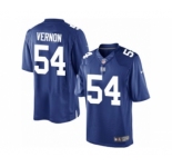 Youth Nike New York Giants #54 Olivier Vernon Limited Royal Blue Team Color NFL Jersey
