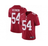 Youth Nike New York Giants #54 Olivier Vernon Vapor Untouchable Limited Red Alternate NFL Jersey