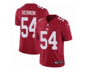 Youth Nike New York Giants #54 Olivier Vernon Vapor Untouchable Limited Red Alternate NFL Jersey