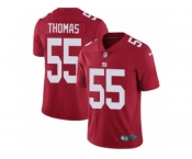 Youth Nike New York Giants #55 J.T. Thomas Vapor Untouchable Limited Red Alternate NFL Jersey