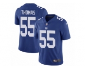 Youth Nike New York Giants #55 J.T. Thomas Vapor Untouchable Limited Royal Blue Team Color NFL Jersey