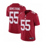 Youth Nike New York Giants #55 Ray-Ray Armstrong Red Alternate Vapor Untouchable Limited Player NFL Jersey