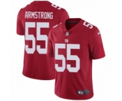 Youth Nike New York Giants #55 Ray-Ray Armstrong Red Alternate Vapor Untouchable Limited Player NFL Jersey