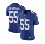 Youth Nike New York Giants #55 Ray-Ray Armstrong Royal Blue Team Color Vapor Untouchable Limited Player NFL Jersey