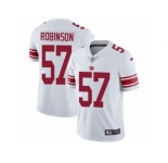 Youth Nike New York Giants #57 Keenan Robinson Vapor Untouchable Limited White NFL Jersey