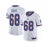 Youth Nike New York Giants #68 Bobby Hart Limited White Rush Vapor Untouchable NFL Jersey