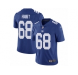 Youth Nike New York Giants #68 Bobby Hart Royal Blue Team Color Vapor Untouchable Limited Player NFL Jersey