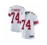 Youth Nike New York Giants #74 Ereck Flowers Vapor Untouchable Limited White NFL Jersey