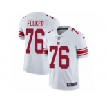 Youth Nike New York Giants #76 D.J. Fluker Vapor Untouchable Limited White NFL Jersey