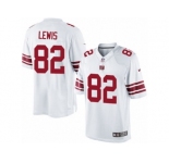 Youth Nike New York Giants #82 Roger Lewis Limited White NFL Jersey