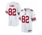 Youth Nike New York Giants #82 Roger Lewis Limited White NFL Jersey