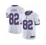 Youth Nike New York Giants #82 Roger Lewis Limited White Rush NFL Jersey