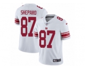Youth Nike New York Giants #87 Sterling Shepard Vapor Untouchable Limited White NFL Jersey