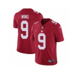 Youth Nike New York Giants #9 Brad Wing Vapor Untouchable Limited Red Alternate NFL Jersey