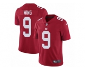 Youth Nike New York Giants #9 Brad Wing Vapor Untouchable Limited Red Alternate NFL Jersey