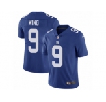 Youth Nike New York Giants #9 Brad Wing Vapor Untouchable Limited Royal Blue Team Color NFL Jersey