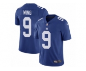 Youth Nike New York Giants #9 Brad Wing Vapor Untouchable Limited Royal Blue Team Color NFL Jersey