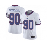 Youth Nike New York Giants #90 Jason Pierre-Paul Limited White Rush NFL Jersey