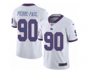 Youth Nike New York Giants #90 Jason Pierre-Paul Limited White Rush NFL Jersey