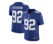 Youth Nike New York Giants #92 Michael Strahan Vapor Untouchable Limited Royal Blue Team Color NFL Jersey
