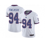 Youth Nike New York Giants #94 Dalvin Tomlinson Limited White Rush NFL Jersey
