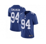 Youth Nike New York Giants #94 Dalvin Tomlinson Vapor Untouchable Limited Royal Blue Team Color NFL Jersey