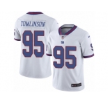 Youth Nike New York Giants #95 Dalvin Tomlinson Limited White Rush NFL Jersey