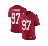 Youth Nike New York Giants #97 Devin Taylor Red Alternate Vapor Untouchable Limited Player NFL Jersey