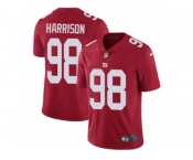 Youth Nike New York Giants #98 Damon Harrison Vapor Untouchable Limited Red Alternate NFL Jersey