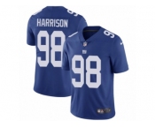 Youth Nike New York Giants #98 Damon Harrison Vapor Untouchable Limited Royal Blue Team Color NFL Jersey