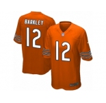 Men's Nike Chicago Bears #12 Matt Barkley Game Orange Alternate NFL Jersey