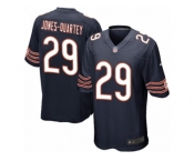 Men's Nike Chicago Bears #29 Harold Jones-Quartey Game Navy Blue Team Color NFL Jersey