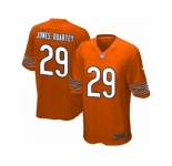 Men's Nike Chicago Bears #29 Harold Jones-Quartey Game Orange Alternate NFL Jersey