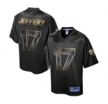 nike nfl jerseys chicago bears #17 jeffery black gold collection[game]