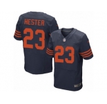 Men's Nike Chicago Bears #23 Devin Hester Elite Navy Blue 1940s Throwback Alternate NFL Jersey