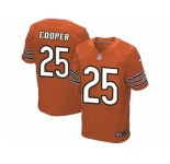 Men's Nike Chicago Bears #25 Marcus Cooper Elite Orange Alternate NFL Jersey
