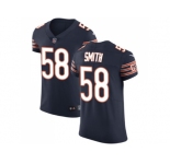 Nike Chicago Bears #58 Roquan Smith Navy Blue Team Color Men Stitched NFL Vapor Untouchable Elite Jersey