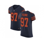 Nike Chicago Bears #97 Willie Young Navy Blue Alternate Men Stitched NFL Vapor Untouchable Elite Jersey