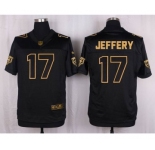 nike nfl jerseys chicago bears #17 jeffery black gold collection[Elite]