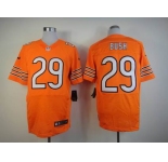 nike nfl jerseys chicago bears #29 sush orange[Elite]