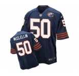 nike nfl jerseys chicago bears #50 Shea Mcclellin Throwback blue[Elite][Mcclellin]