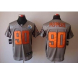 nike nfl jerseys chicago bears #90 peppers grey[Elite shadow 50th Patch]