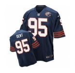 nike nfl jerseys chicago bears #95 Richard Dent Throwback blue[Elite]