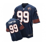 nike nfl jerseys chicago bears #99 Dan Hampton Throwback blue[Elite][Hampton]
