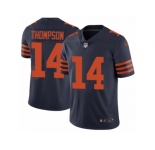 Men Nike Chicago Bears #14 Deonte Thompson Navy Blue Alternate Vapor Untouchable Limited Player NFL Jersey